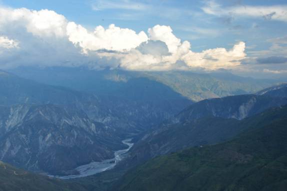 O incrível Canyon de Chicamocha, no caminho para Bucaramanga, na Colômbia